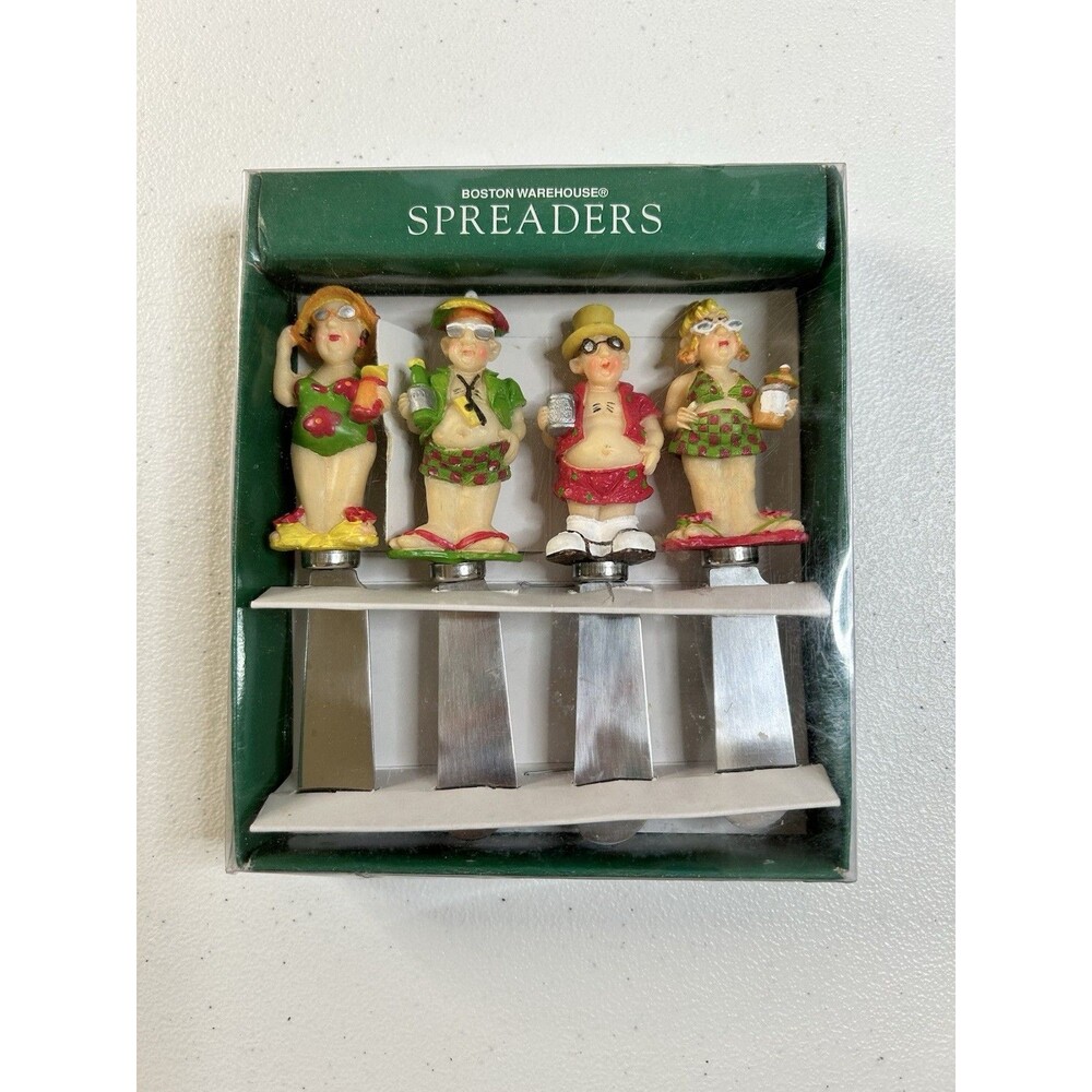 Boston Warehouse Beach Folk Cheese Spreaders